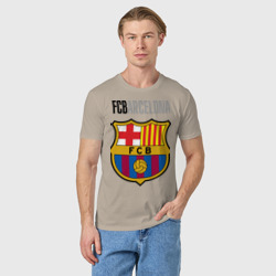 Мужская футболка хлопок Barcelona FC - фото 2