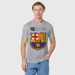 Мужская футболка хлопок Barcelona FC - фото 2