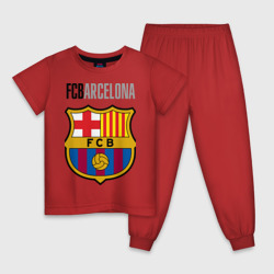 Детская пижама хлопок Barcelona FC