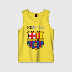 Детская майка хлопок Barcelona FC