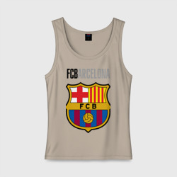 Barcelona FC - emblem – Женская майка хлопок с принтом купить