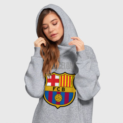 Платье-худи хлопок Barcelona FC - фото 2