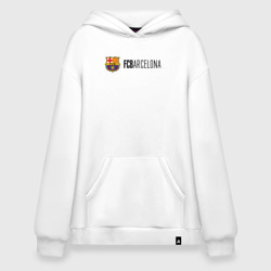 Худи SuperOversize хлопок Barcelona FC