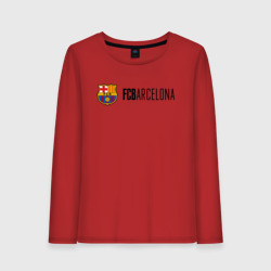 Женский лонгслив хлопок Barcelona FC