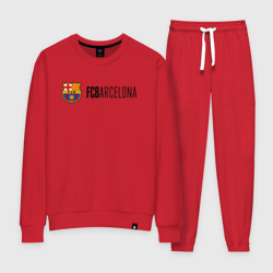 Женский костюм хлопок Barcelona FC