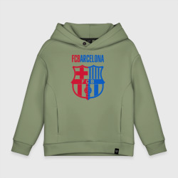 Детское худи Oversize хлопок Barcelona FC