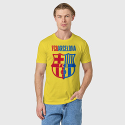 Мужская футболка хлопок Barcelona FC - фото 2