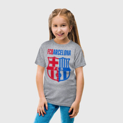 Детская футболка хлопок Barcelona FC - фото 2