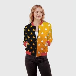 Женский бомбер 3D Зенитсу кимоно - фото 2