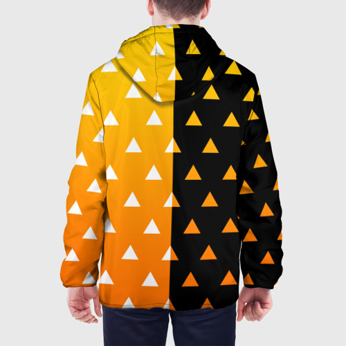 Мужская куртка 3D Зенитсу кимоно, цвет 3D печать - фото 5
