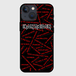 Чехол для iPhone 13 mini Iron Maiden songs