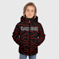 Зимняя куртка для мальчиков 3D Iron Maiden songs - фото 2