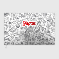 Флаг 3D Япония Страна Восходящего Солнца