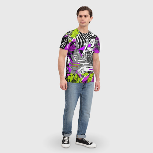 Мужская футболка 3D с принтом Watch Dogs: Legion, вид сбоку #3