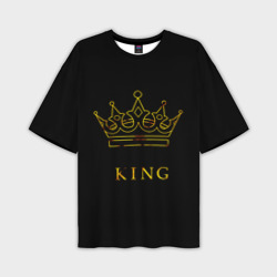 Мужская футболка oversize 3D King