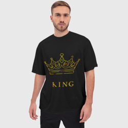 Мужская футболка oversize 3D King - фото 2