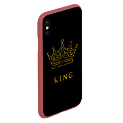 Чехол для iPhone XS Max матовый King - фото 2