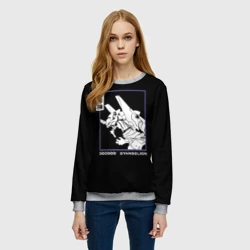 Женский свитшот 3D Юнит-01 - фото 2