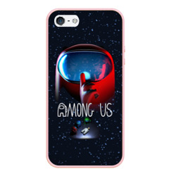 Чехол для iPhone 5/5S матовый Among Us