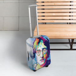 Чехол для чемодана 3D Джон Леннон Imagine - фото 2