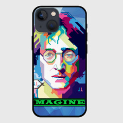 Чехол для iPhone 13 mini Джон Леннон Imagine