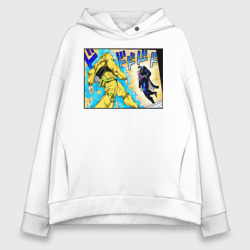 Женское худи Oversize хлопок Дио идет на забив