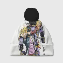 Шапка 3D c помпоном JoJo