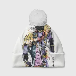 Шапка 3D c помпоном JoJo