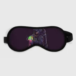 Маска для сна 3D Медуза и космонавт
