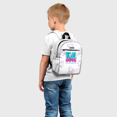 Детский рюкзак 3D Fall Guys узор - фото 3