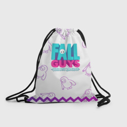Рюкзак-мешок 3D Fall Guys узор