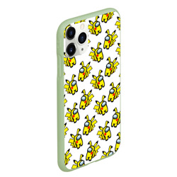Чехол для iPhone 11 Pro Max матовый Among us Pikachu - фото 2