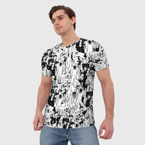Мужская футболка 3D Ghostemane, цвет 3D печать - фото 3