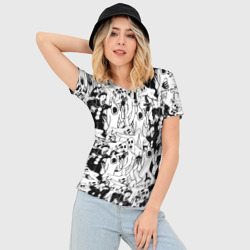 Женская футболка 3D Slim Ghostemane - фото 2