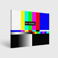 Холст прямоугольный No signal