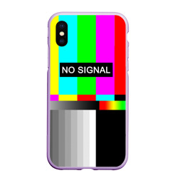 Чехол для iPhone XS Max матовый No signal