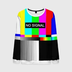 Мужской свитшот 3D No signal