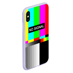 Чехол для iPhone XS Max матовый No signal - фото 2