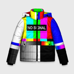 Зимняя куртка для мальчиков 3D No signal