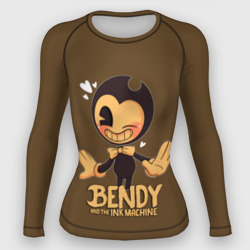 Женский рашгард 3D Bendy And The Ink Machine