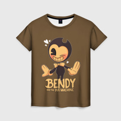 Женская футболка 3D Bendy And The Ink Machine