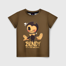 Детская футболка 3D Bendy And The Ink Machine