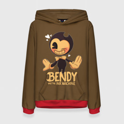 Женская толстовка 3D Bendy And The Ink Machine