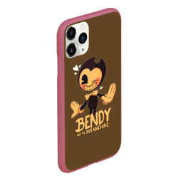 Чехол для iPhone 11 Pro Max матовый Bendy And The Ink Machine - фото 2