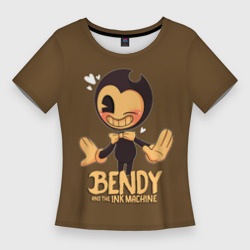 Женская футболка 3D Slim Bendy And The Ink Machine