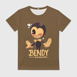 Женская футболка 3D Bendy And The Ink Machine