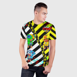 Мужская футболка 3D Slim Цветовая пропасть - фото 2