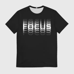 Мужская футболка 3D Пьяный Фокус