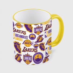 Кружка с полной запечаткой Lakers logo