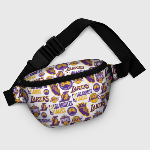 Поясная сумка 3D Lakers logo - фото 6